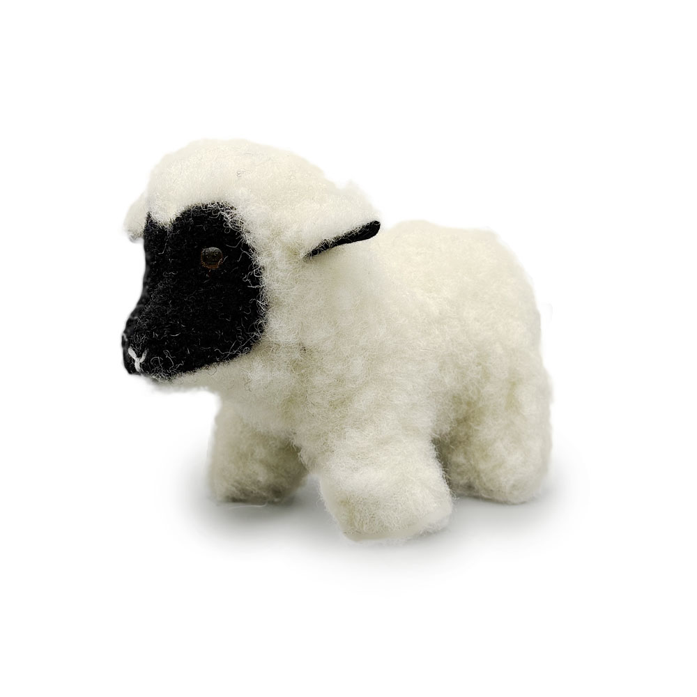 美品】ニュージーランド 羊 ひつじ ぬいぐるみ Rony Ram シープスキン