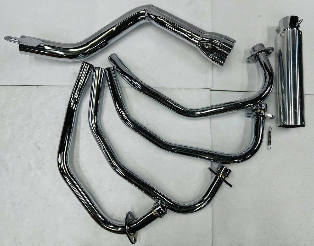 楽天市場】REDSTAGE XJR400 猪武者ブレット管 第二章 鉄素地 メッキ