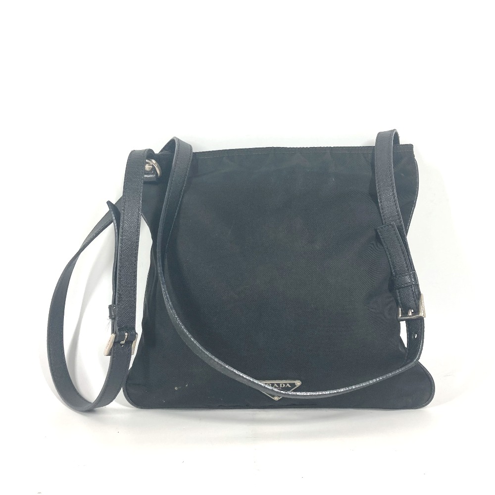 楽天市場】PRADA プラダ ロゴ 刺繍 カバン 斜め掛け ポシェット