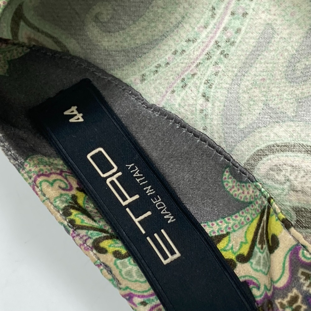 楽天市場】ETRO エトロ アパレル ペイズリー柄 袖あり ワンピース
