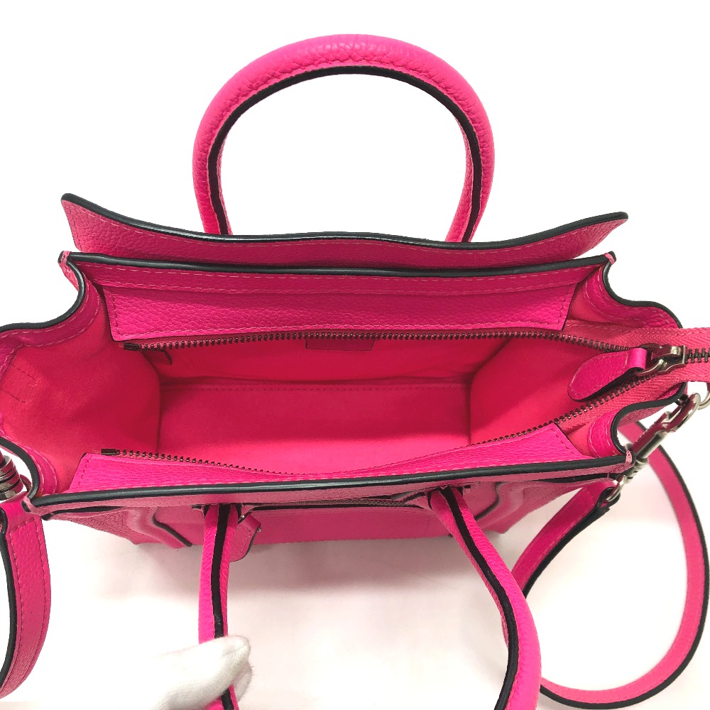 楽天市場】CELINE セリーヌ 18924 ラゲージ ミニショッパー カバン