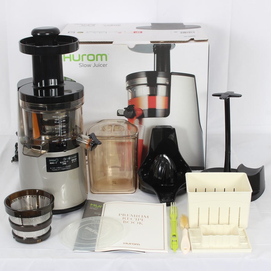 美品】Hurom ジューサー H2H-RBA11 ヒューロム スロージューサー H2H