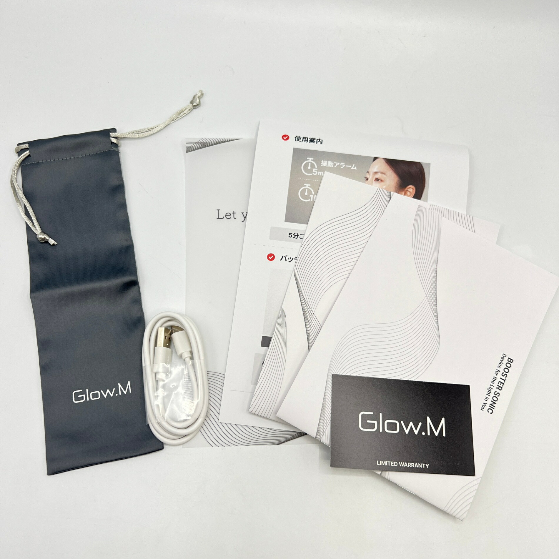 楽天市場】Glow.M Booster Sonic GM-001 美顔器 グローエム ブースター