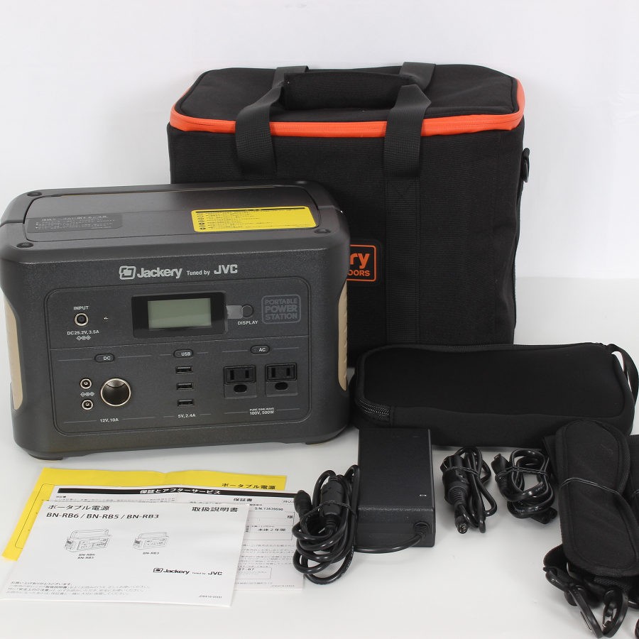 楽天市場】jvc ポータブル電源 bn-rb6-cの通販