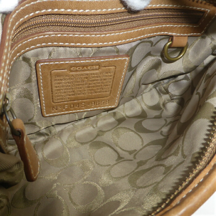 楽天市場】コーチ （COACH） スエード 肩掛け ワンショルダー バッグ