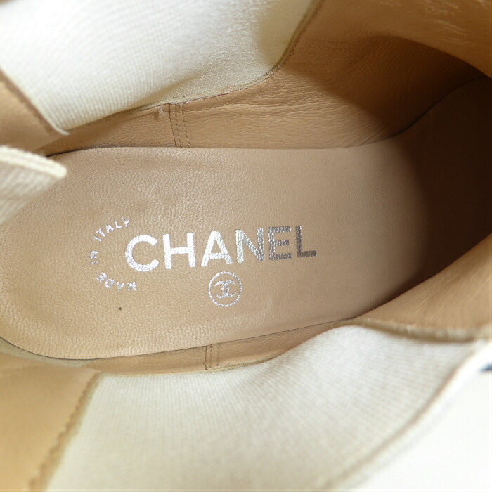 楽天市場】シャネル （CHANEL） サイドゴア ココマーク ショート