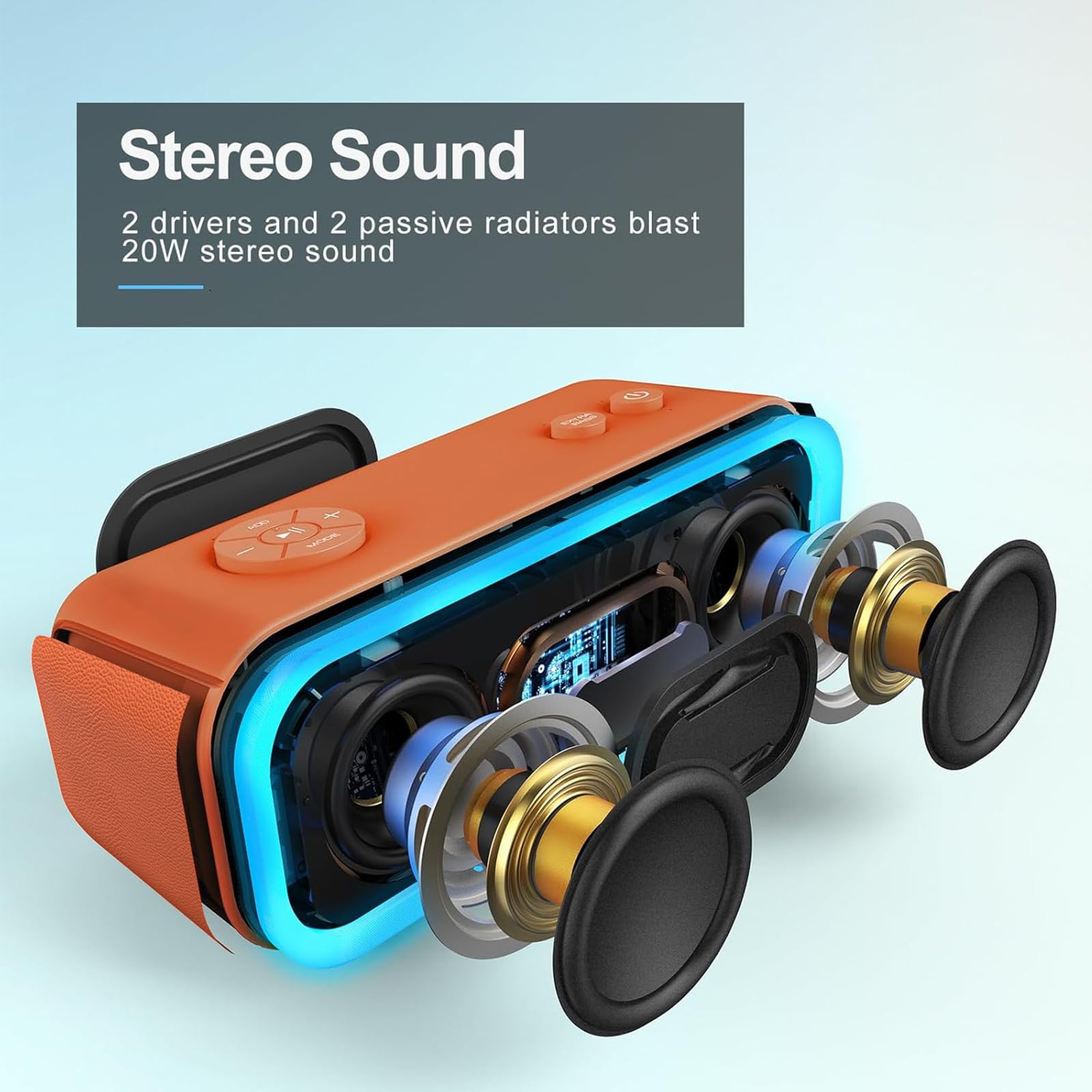 楽天市場】DOSS SoundBox Pro Bluetooth スピーカー20W 強化された低音