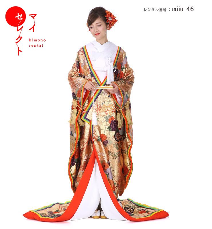 楽天市場】色打掛レンタル miiu_46 結婚式 神前式 高級 フルセット