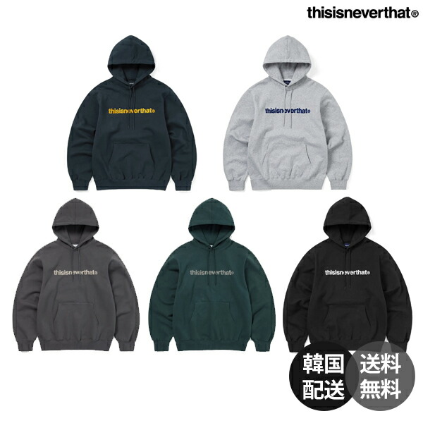 楽天市場】【韓国】thisisneverthat T-Logo Hoodie ディスイズネバー