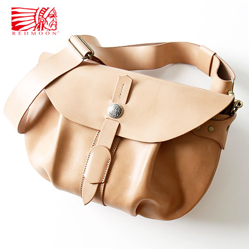 楽天市場】REDMOON レッドムーン Saddleleaher Shoulder Bag MINK-ZS