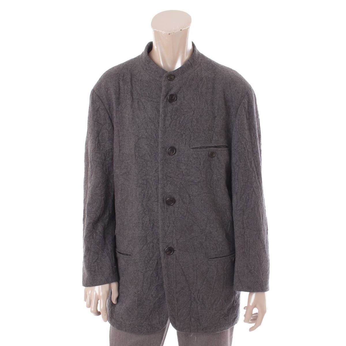 楽天市場】【イッセイミヤケ】Issey miyake ウール スタンドカラー