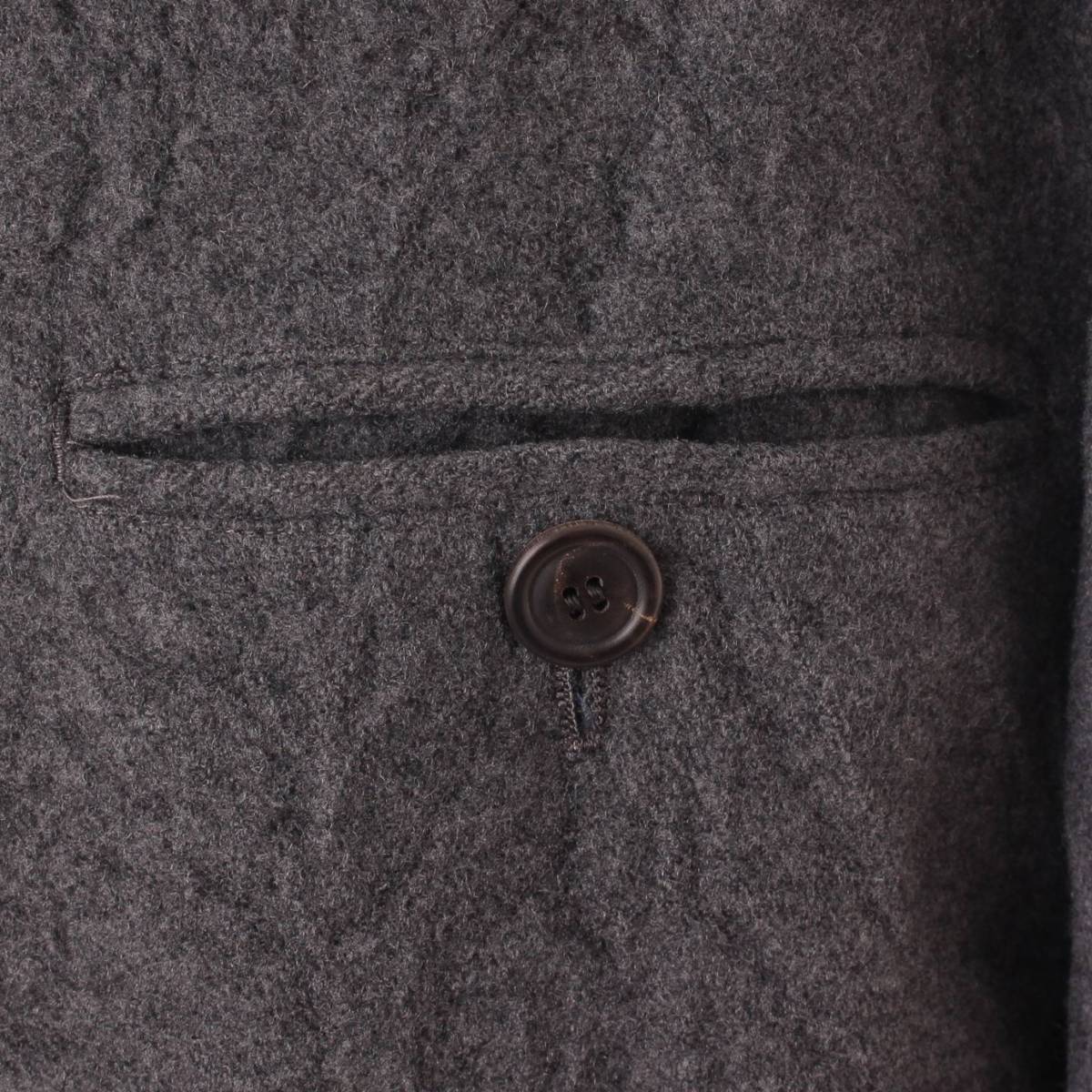 楽天市場】【イッセイミヤケ】Issey miyake ウール スタンドカラー