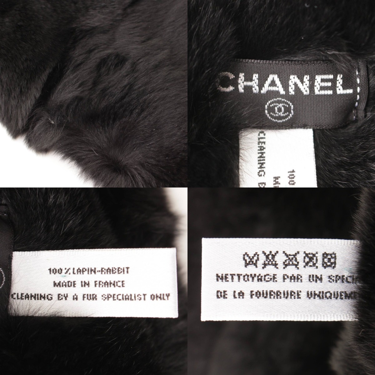 楽天市場】【シャネル】Chanel ココマーク ラビットファー ネック