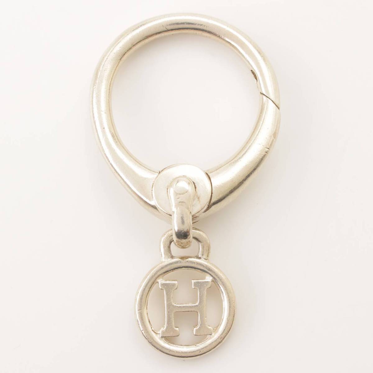 楽天市場】【エルメス】Hermes Hマーク キーリング キーホルダー 925