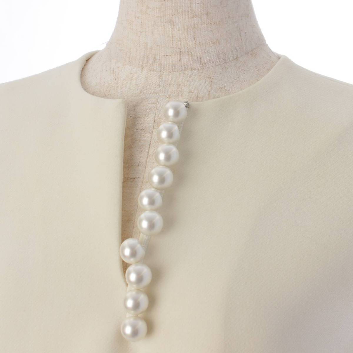 楽天市場】【ヨーコチャン】YOKO CHAN パール ノースリーブ ブラウス