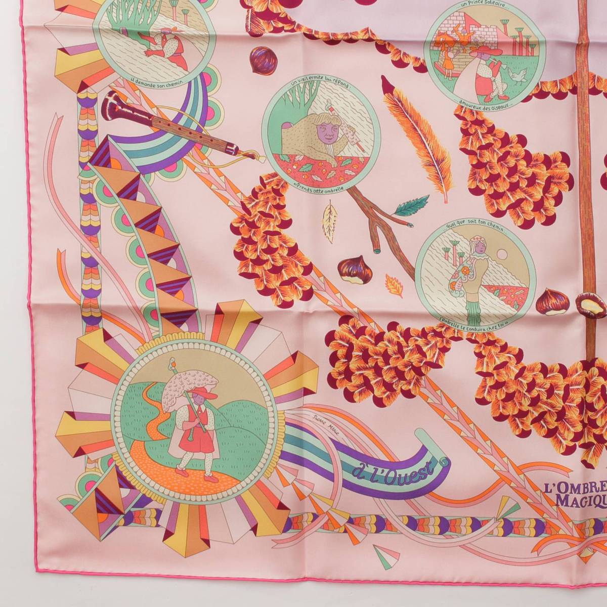 楽天市場】【エルメス】Hermes カレ90 シルクスカーフ L'OMBRELLE