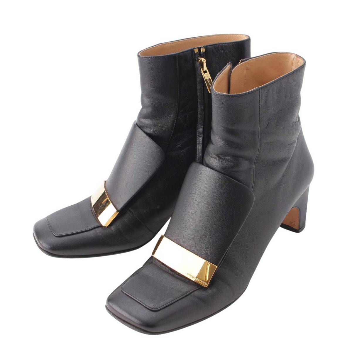 楽天市場】【セルジオロッシ】Sergio Rossi SR1 サイドジップ レザー