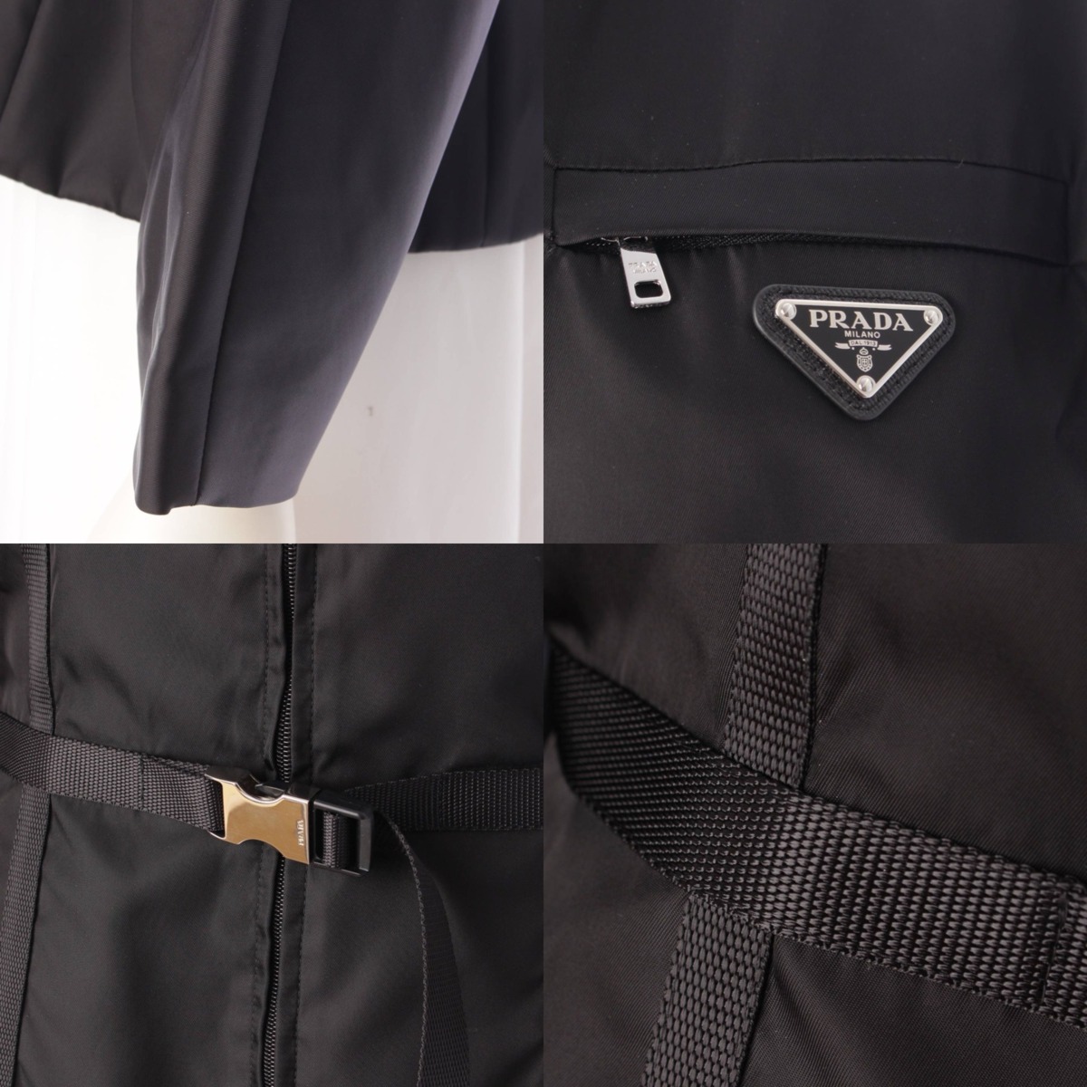 楽天市場】【プラダ】Prada 21年 ロゴプレート ベルト付き ナイロン