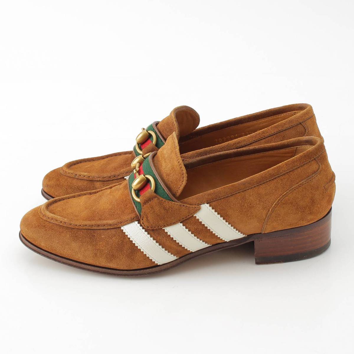 楽天市場】【グッチ】Gucci アディダスコラボ ホースビット ローファー