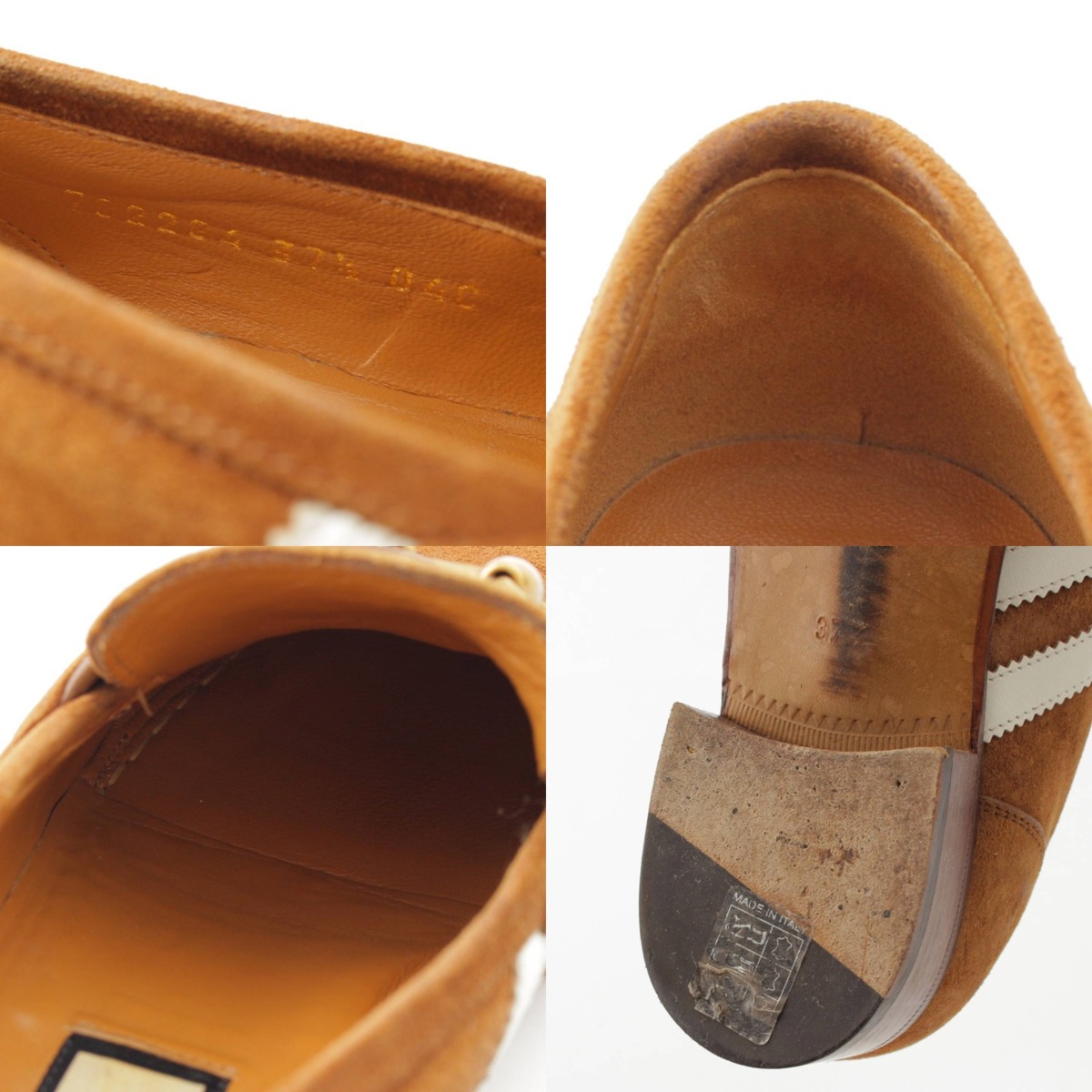 楽天市場】【グッチ】Gucci アディダスコラボ ホースビット ローファー