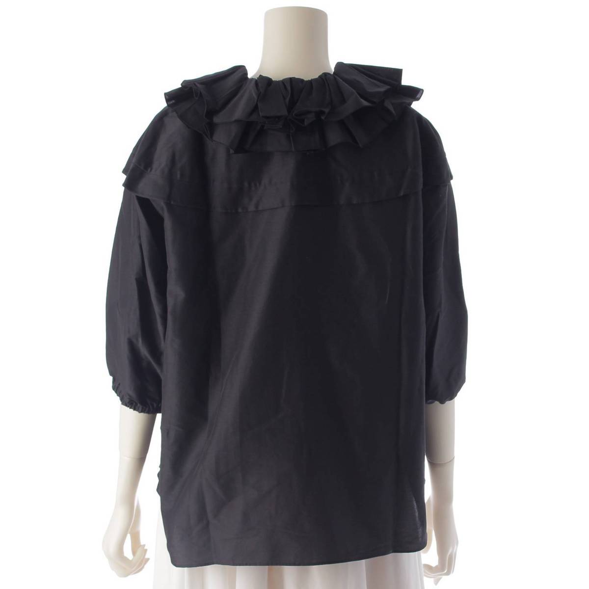 楽天市場】【ドゥロワー】DRAWER フリルギャザー リボン ブラウス