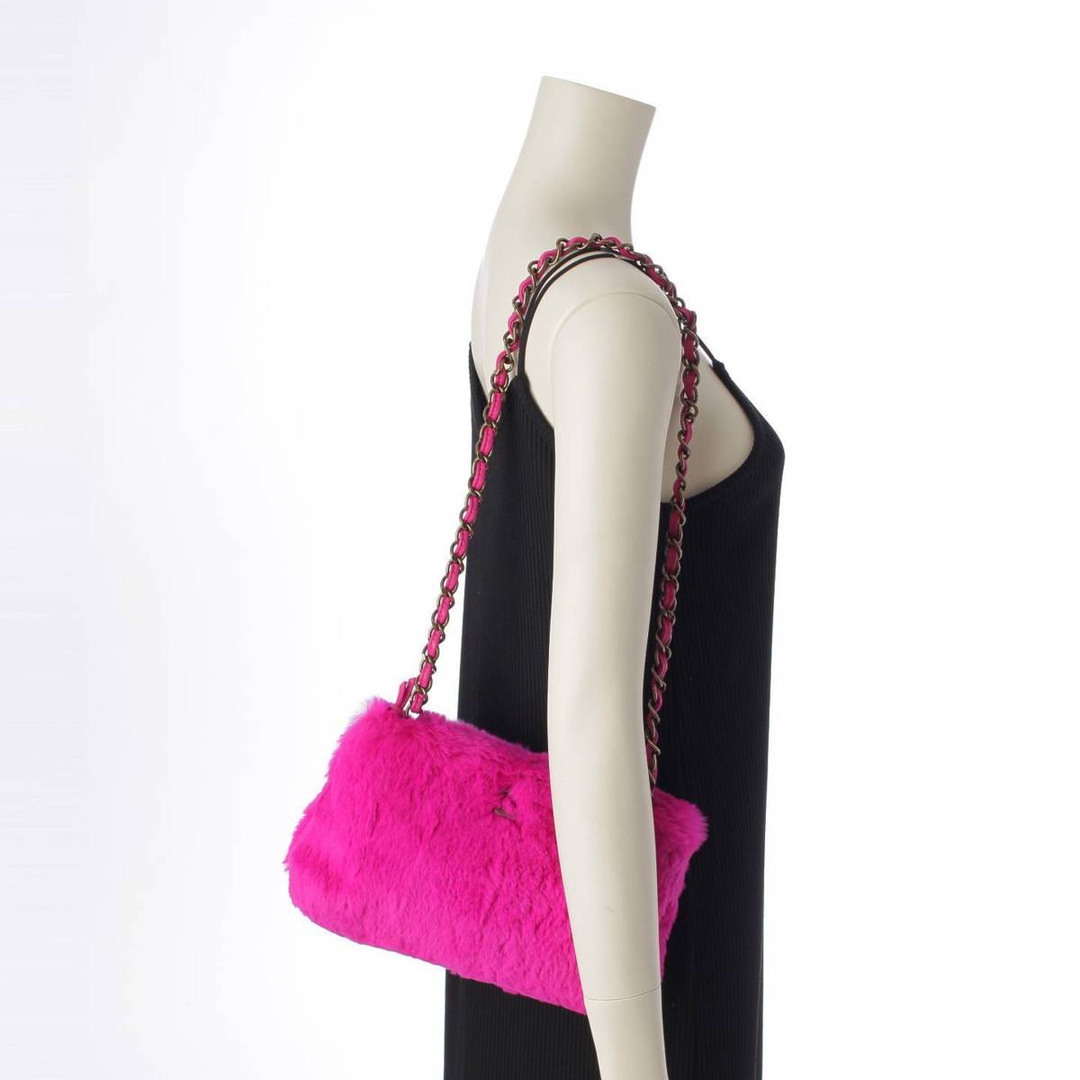 楽天市場】【シャネル】Chanel 6番台 ラパン ラビットファー ココ