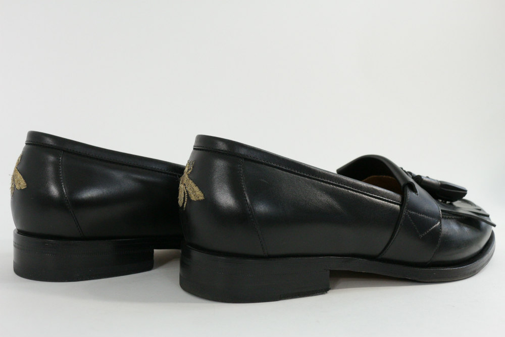 楽天市場】グッチ ビー(ハチ) タッセル フリンジ ローファー 靴/472767