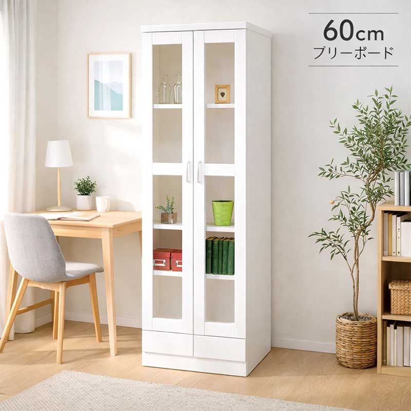 本棚 ガラス扉 ホワイト」の人気商品一覧 | 安い商品を通販サイトから