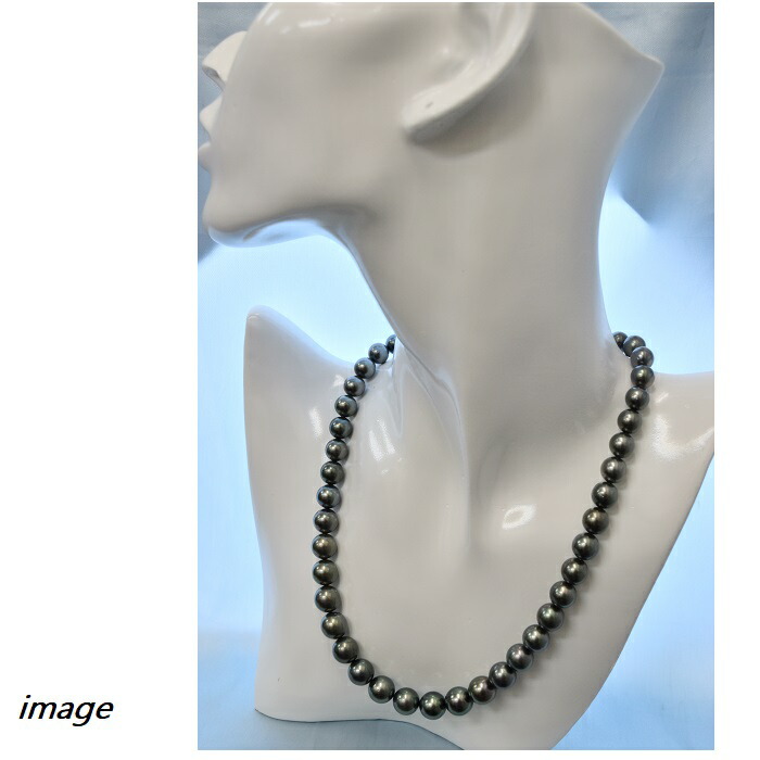 楽天市場】南洋本真珠/8-10mm/本真珠/黒蝶ネックレス/パール