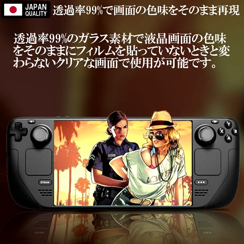 楽天市場】Steam Deck フィルム Steam Deck 保護フィルム スチーム