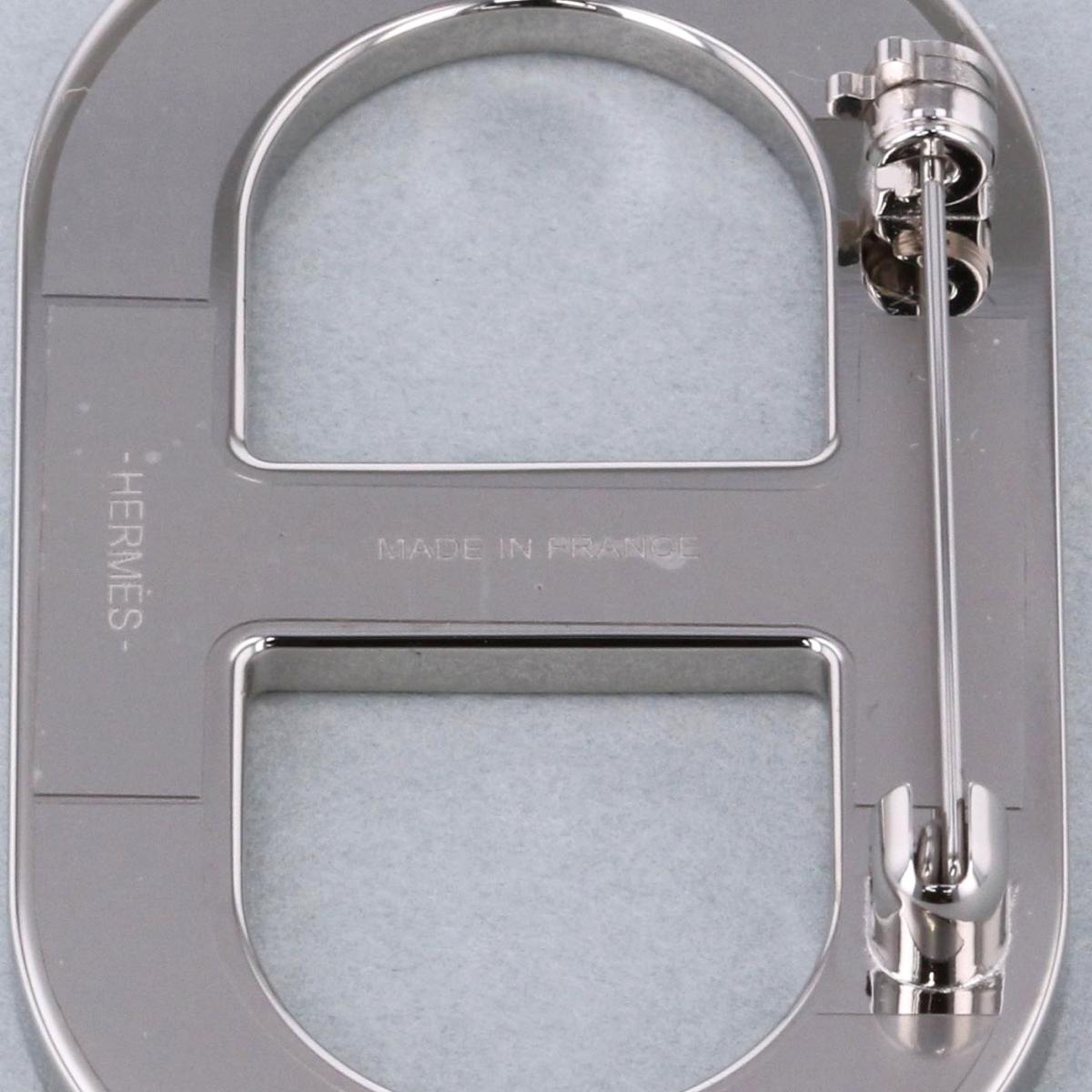 楽天市場】【美品】 HERMES エルメス シェーヌダンクル ブローチ