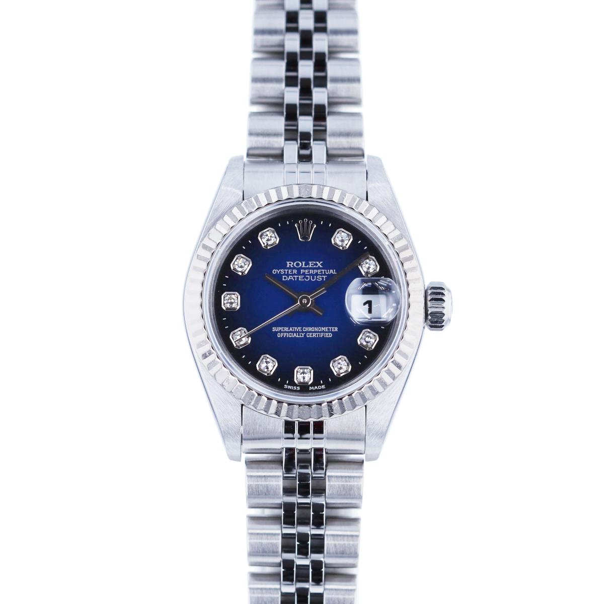 楽天市場】【美品】 ROLEX ロレックス デイトジャスト 79174G 10P