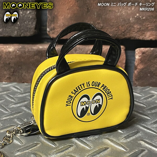 楽天市場】MOONEYES ムーンアイズ ミニ バッグ ポーチ キーリング