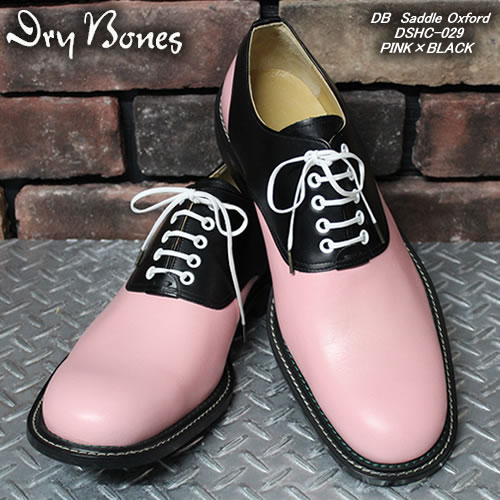楽天市場】DRY BONESドライボーンズ◇DB Saddle Oxford◇◇PINK×BLACK