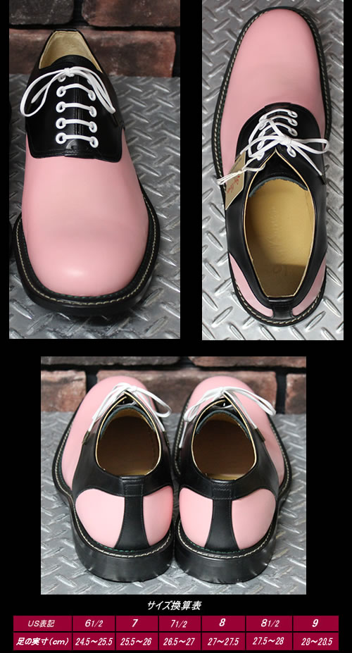 楽天市場】DRY BONESドライボーンズ◇DB Saddle Oxford◇◇PINK×BLACK