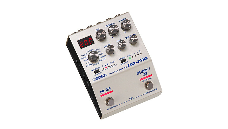 楽天市場】BOSS DD-200（DIGITAL DELAY）【ギターエフェクター