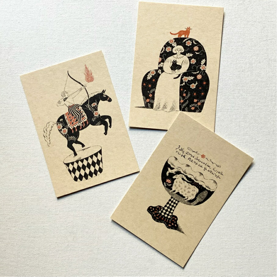 楽天市場】Sanae Sugimoto 杉本さなえ ポストカード 3枚セット B : Roger