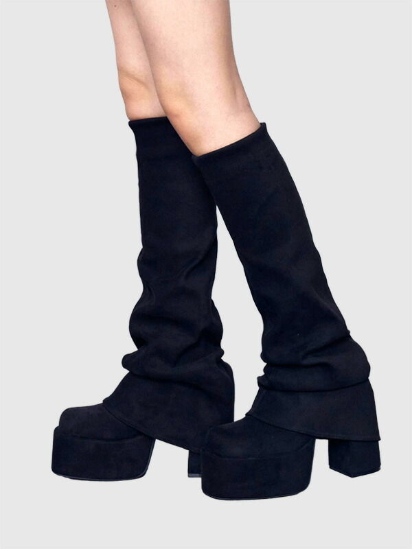 楽天市場】EMODA エモダ 厚底 ブーツ レディース 厚底ブーツ 11cm