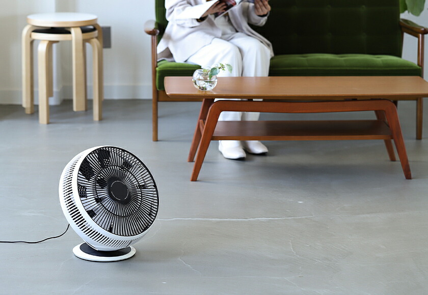 バルミューダ グリーンファン サーキュ DCモーターサー EGF-3400-WK