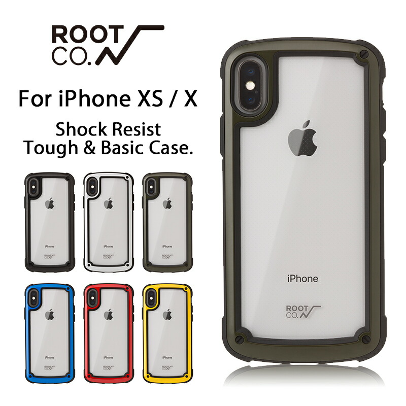 楽天市場】【ROOT CO.】iPhone X iPhone XS ケース GRAVITY Shock