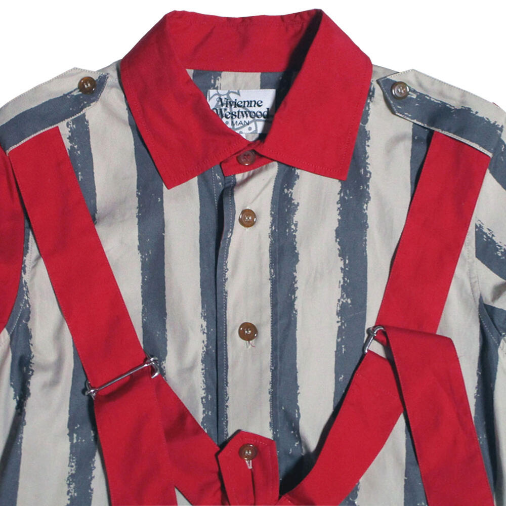 楽天市場】Vivienne Westwood MAN Bondage PARACHUTE SHIRT Anarchy