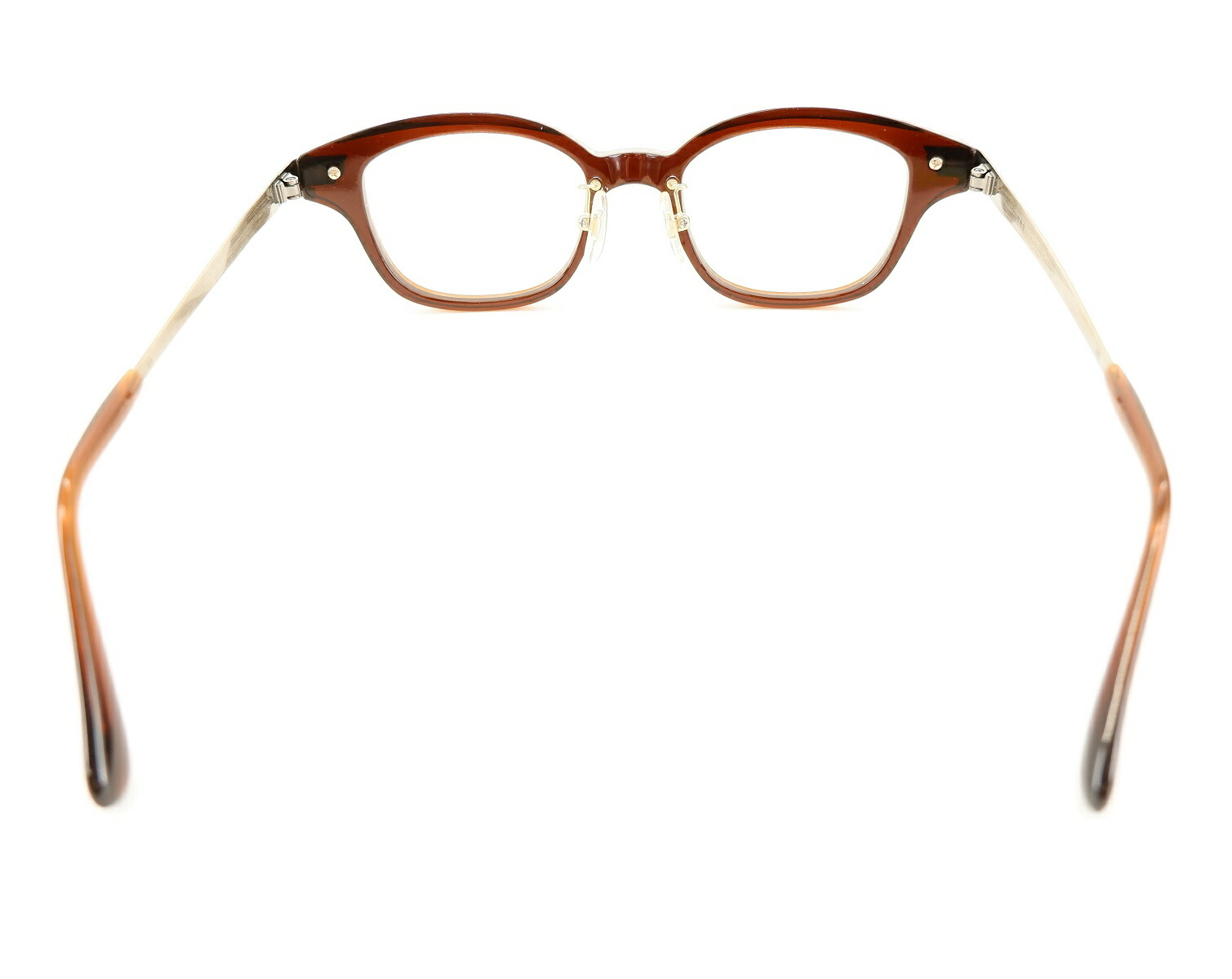 楽天市場】白山眼鏡店 ARMS-CUT 眼鏡 メガネ ブラウン ※フレームのみ
