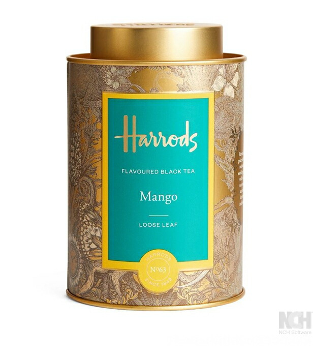 楽天市場】[125g x 1缶] HARRODS No. 63 Mango Flavoured Black Loose