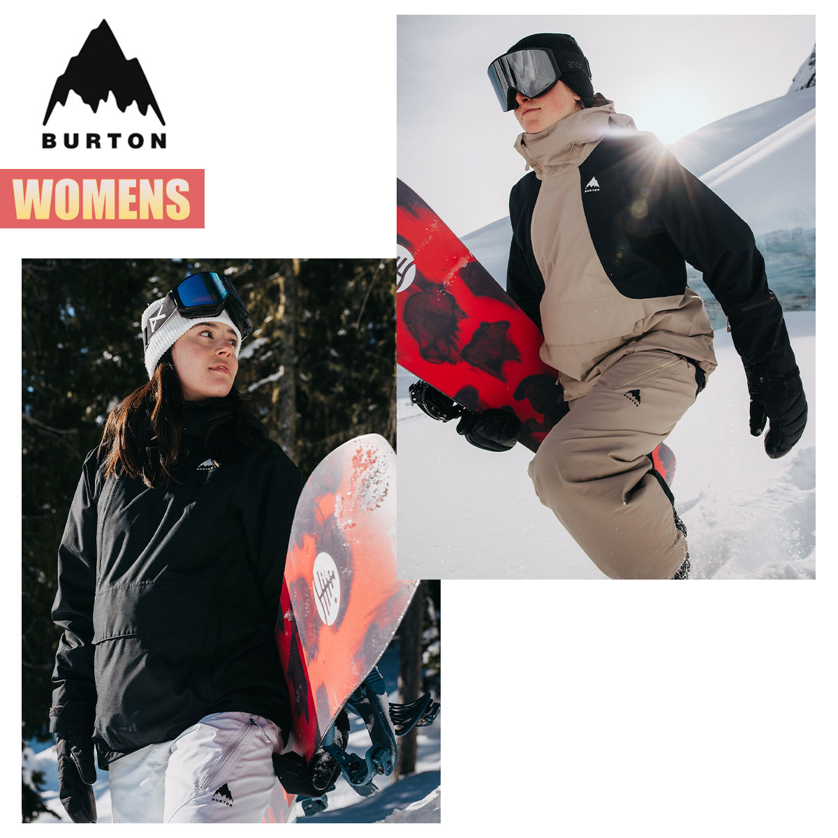 楽天市場】バートン スノーボードウェア レディース アノラック