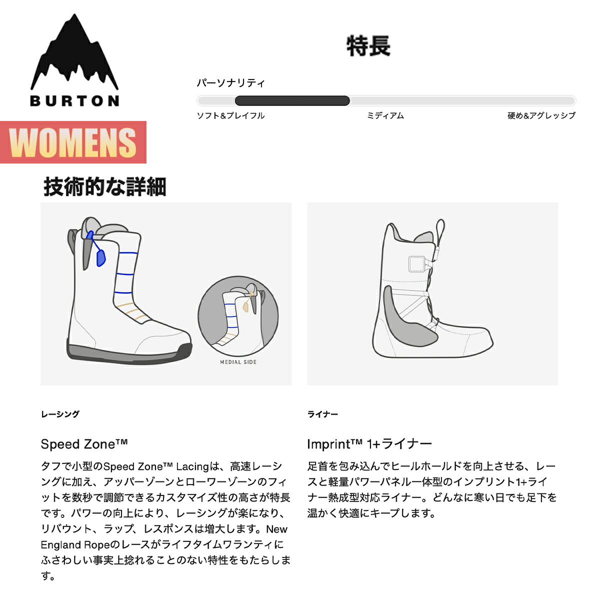 楽天市場】【3月1日限定P11倍】バートン スノーボードブーツ