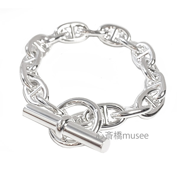 楽天市場】≪Brand new≫ HERMES Chaine d'ancre bracelet MM 16 links
