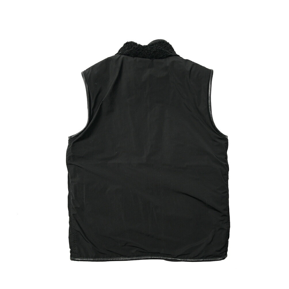 楽天市場】エンメティ EMMETI リバーシブル ムートンベスト スタンド