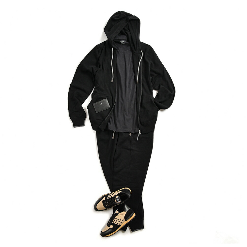 楽天市場】グランサッソ GRAN SASSO セットアップ ニットパーカー