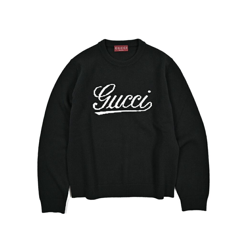 楽天市場】グッチ GUCCI ニットセーター クルーネック ミドルゲージ