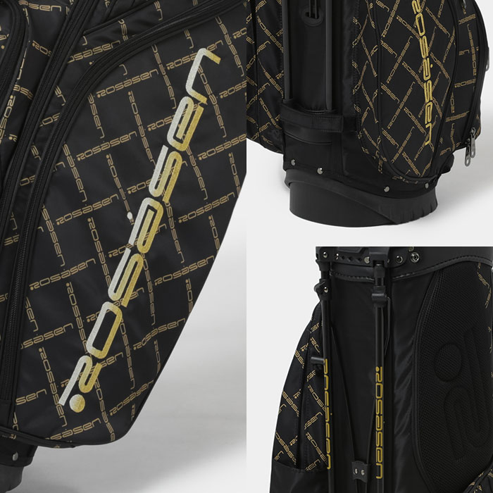 楽天市場】ロサーセン スタンドキャディバッグ モノグラム 8.5型 046